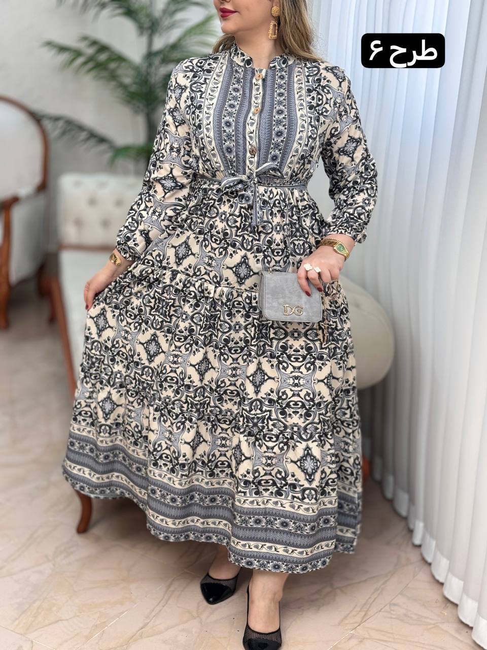 پیراهن فلور آتوسا 2925