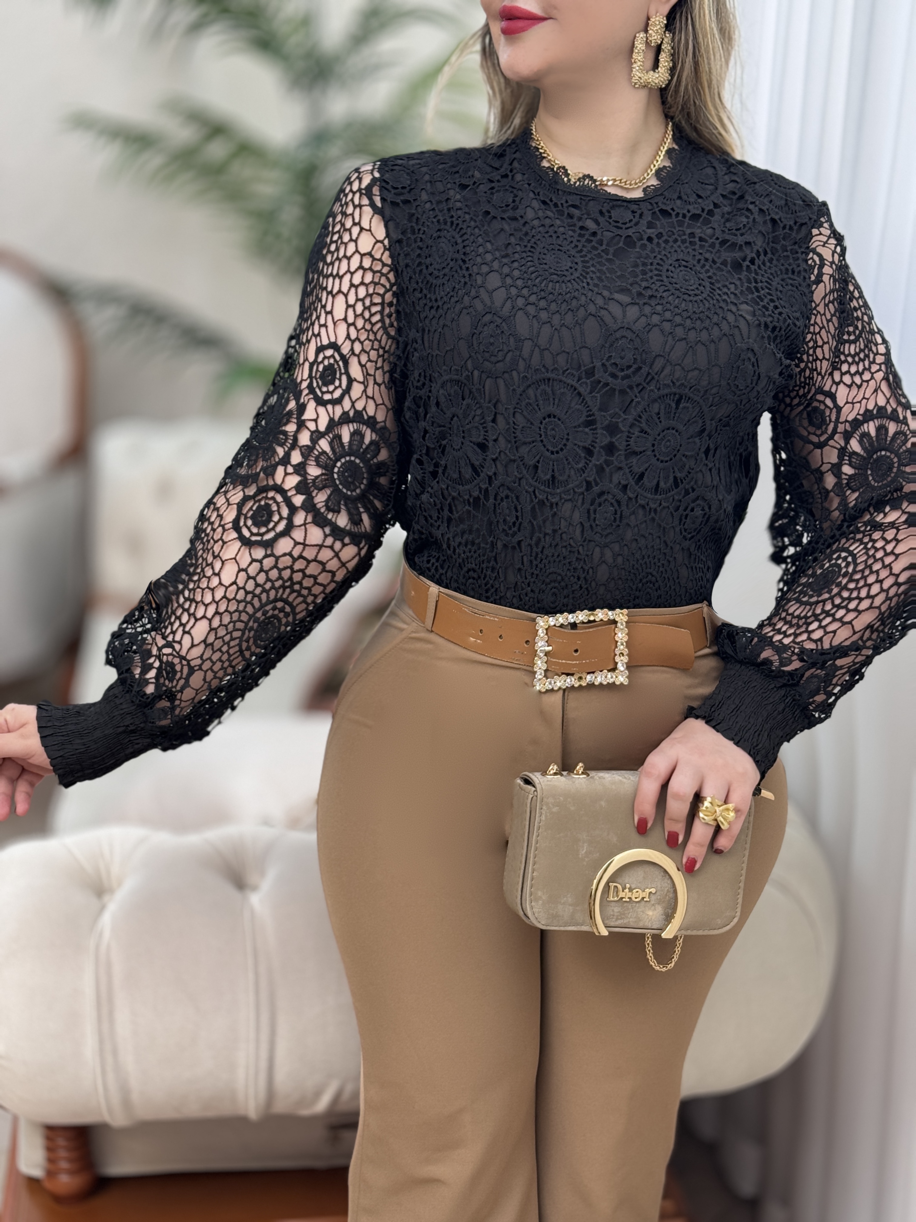 شومیز دانتل شهناز 2929