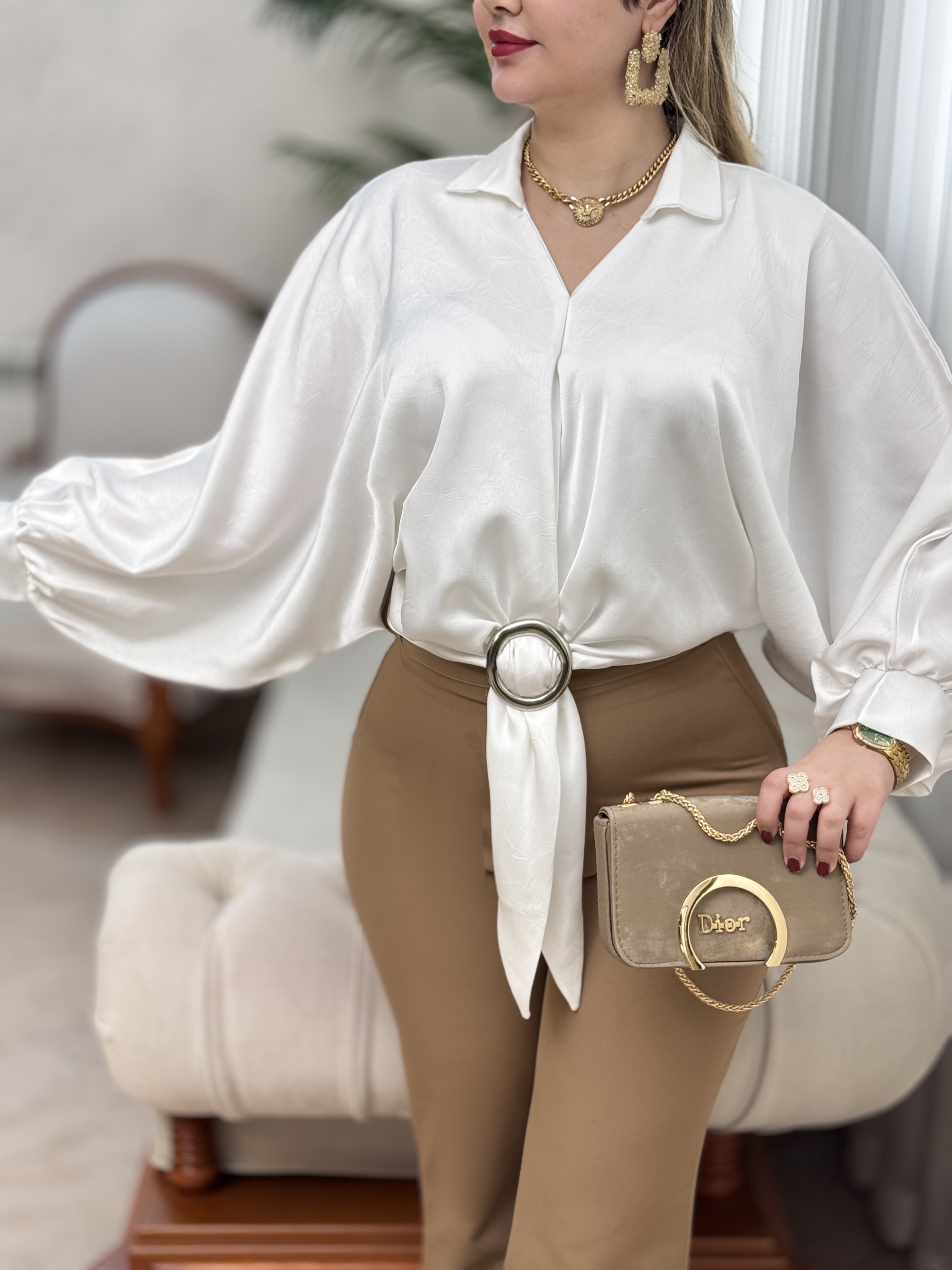 شومیز زارا حلقه ای 2930