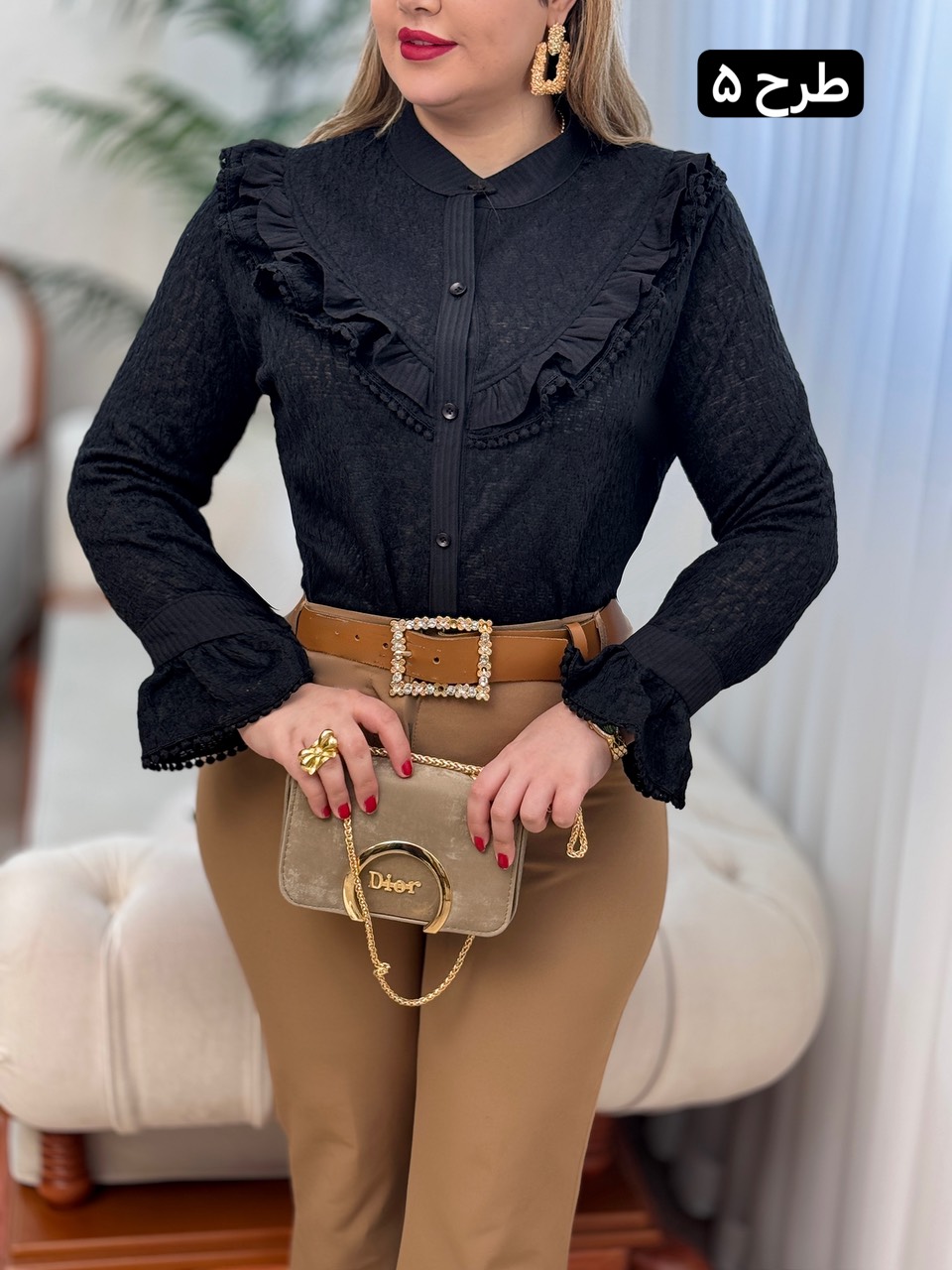 شومیز دانتل تارا 2935
