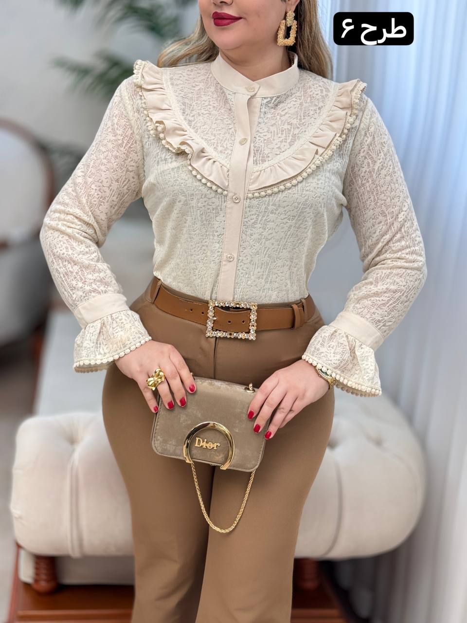 شومیز دانتل تارا 2935