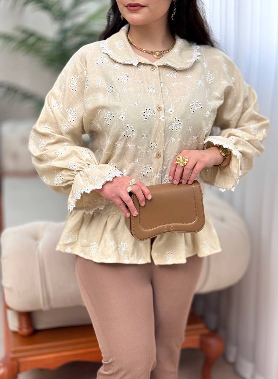 شومیز گلدوزی نازگل 2946