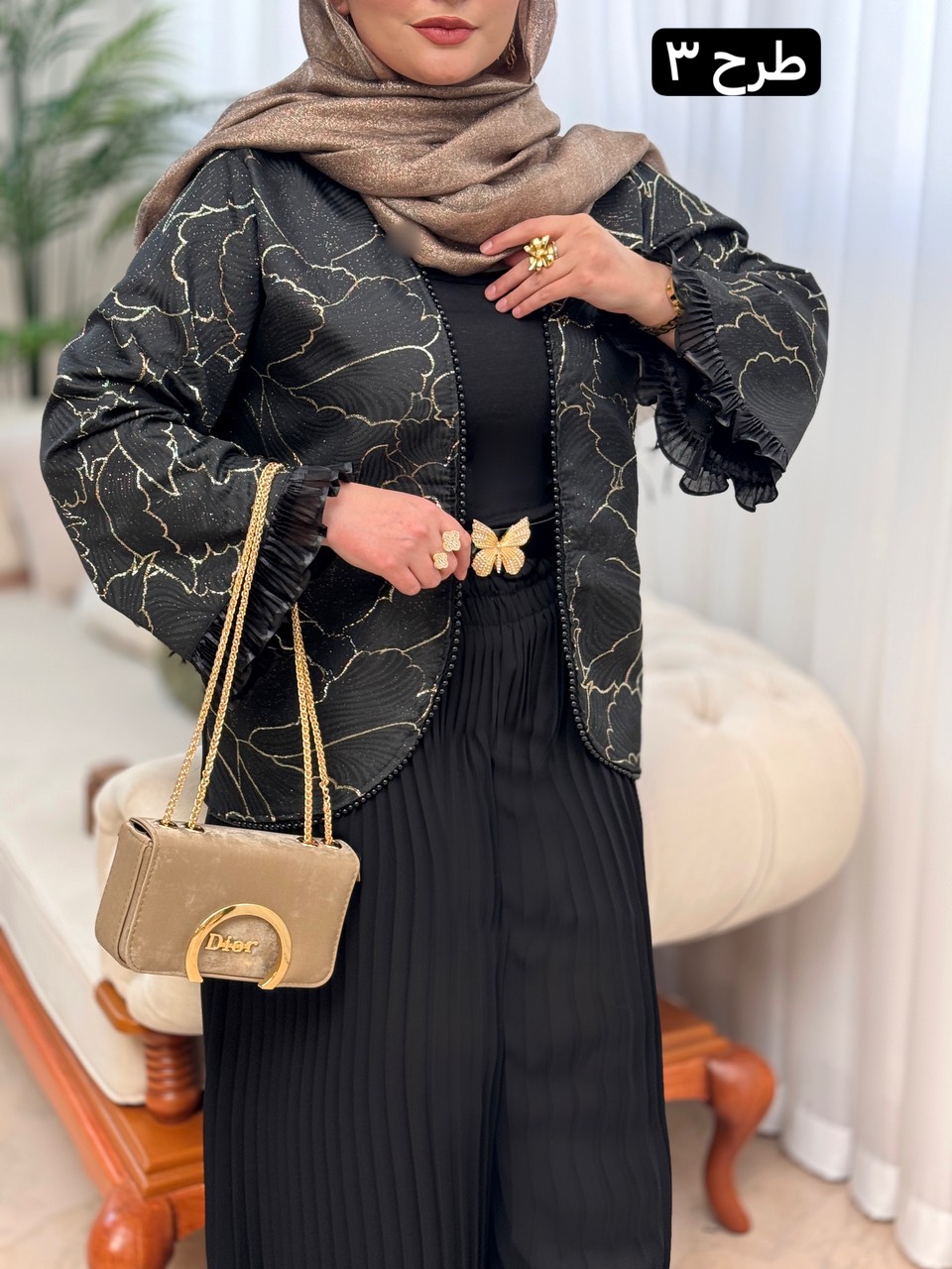 مانتو ژاکارد 2949
