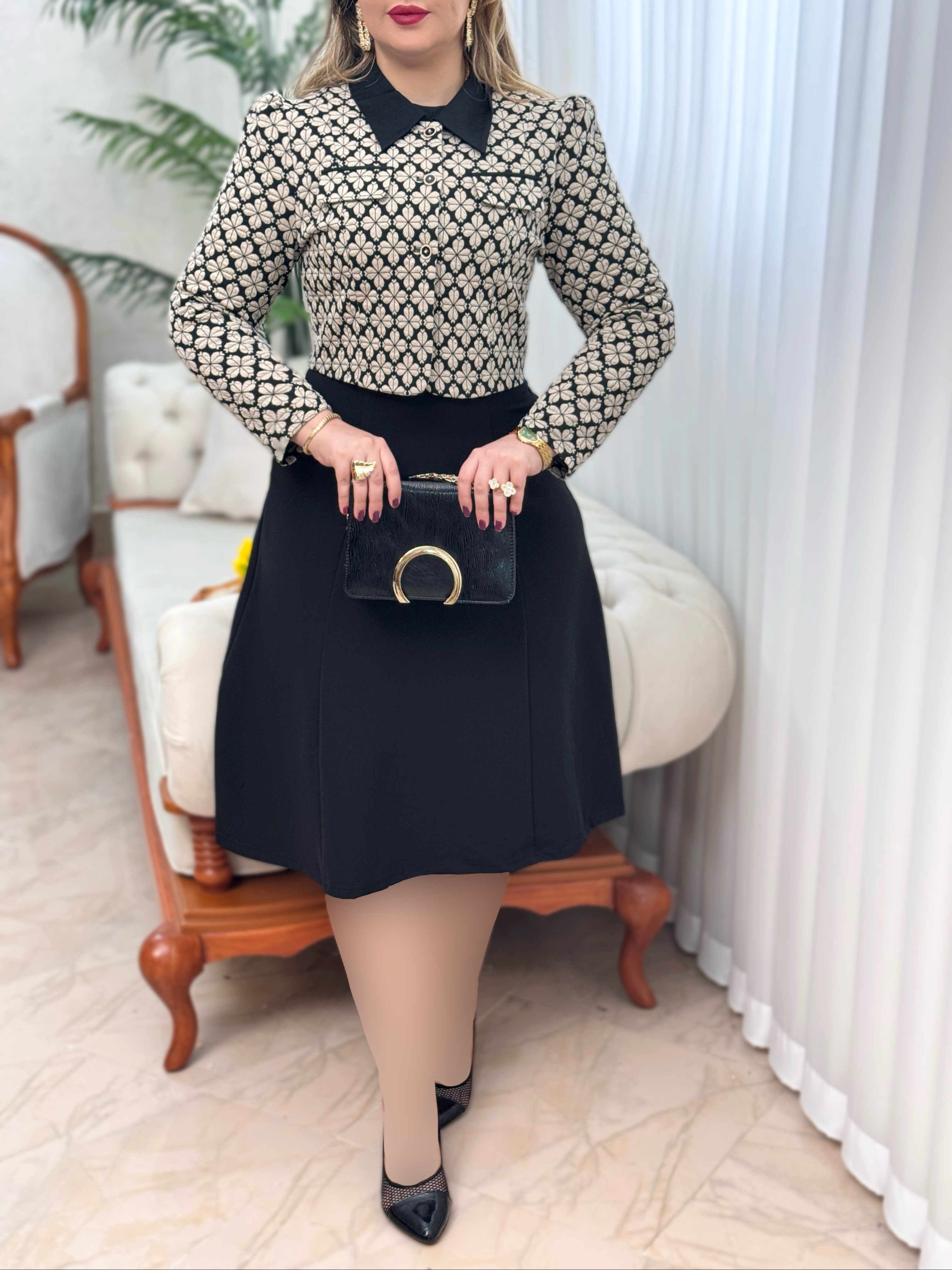 پیراهن مزونی مهسان 2974