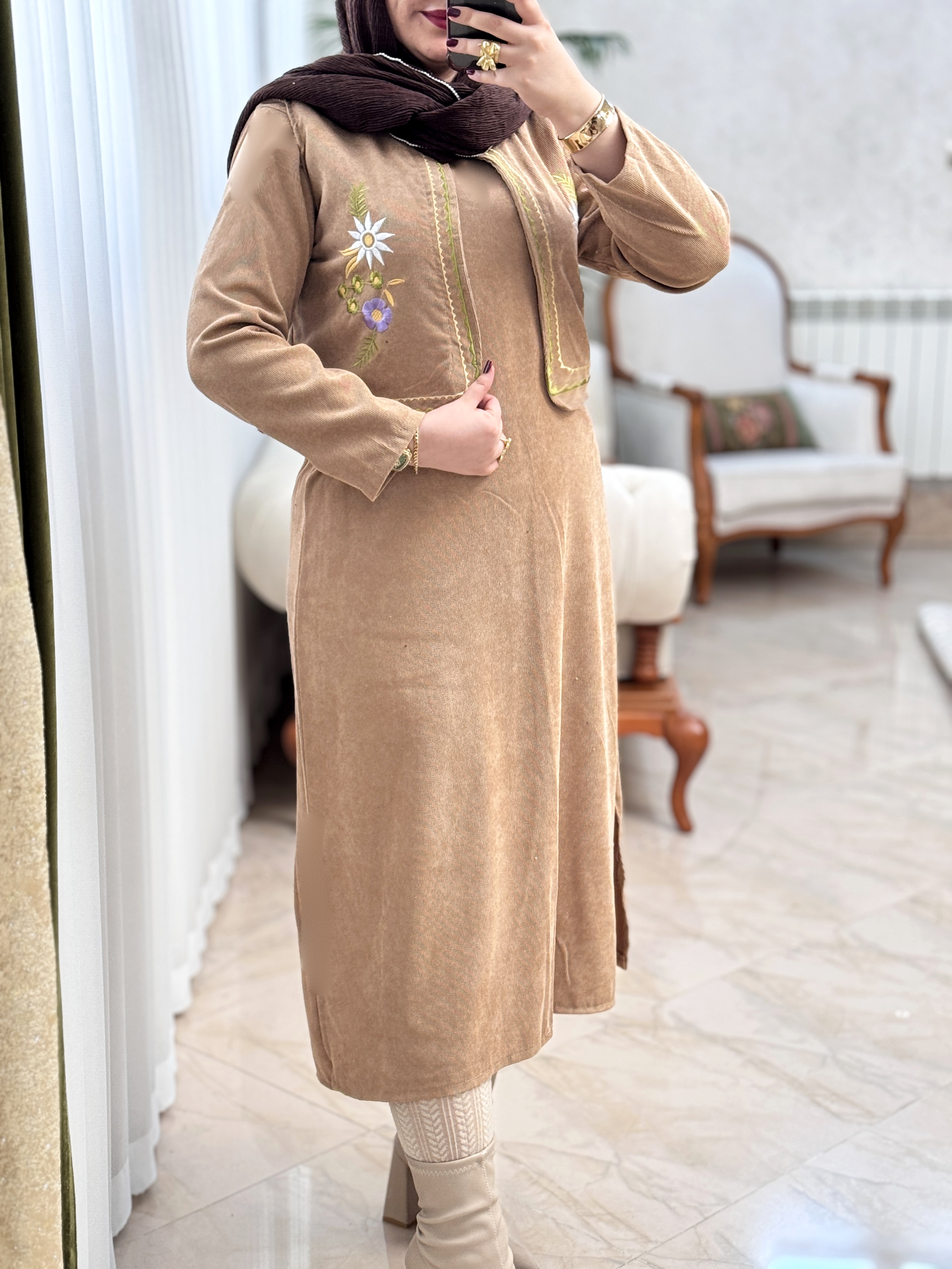 ست کبریتی گلدوزی 2928