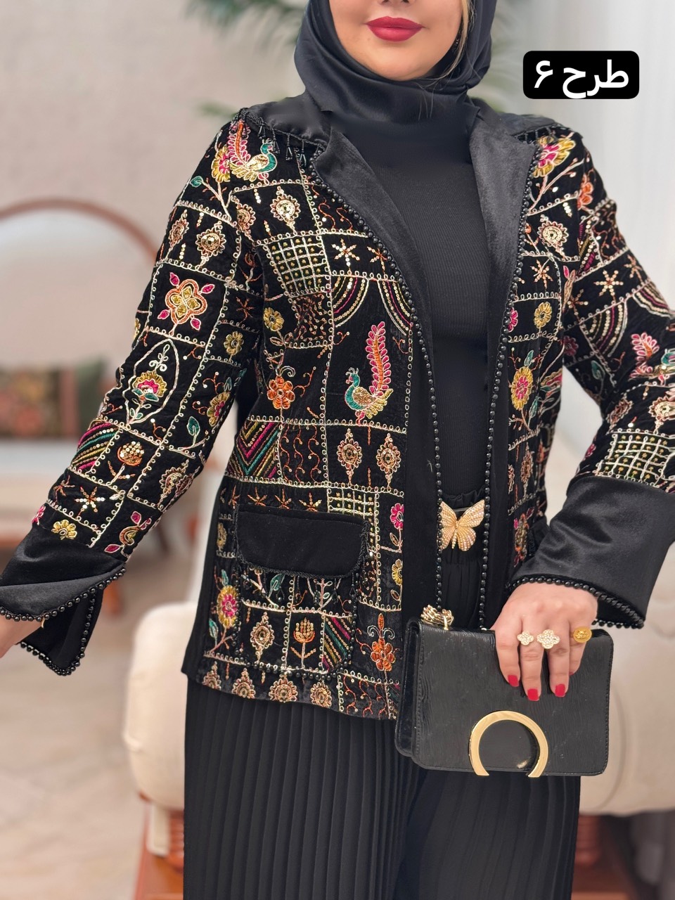 مانتو سوزندوزی دلناز