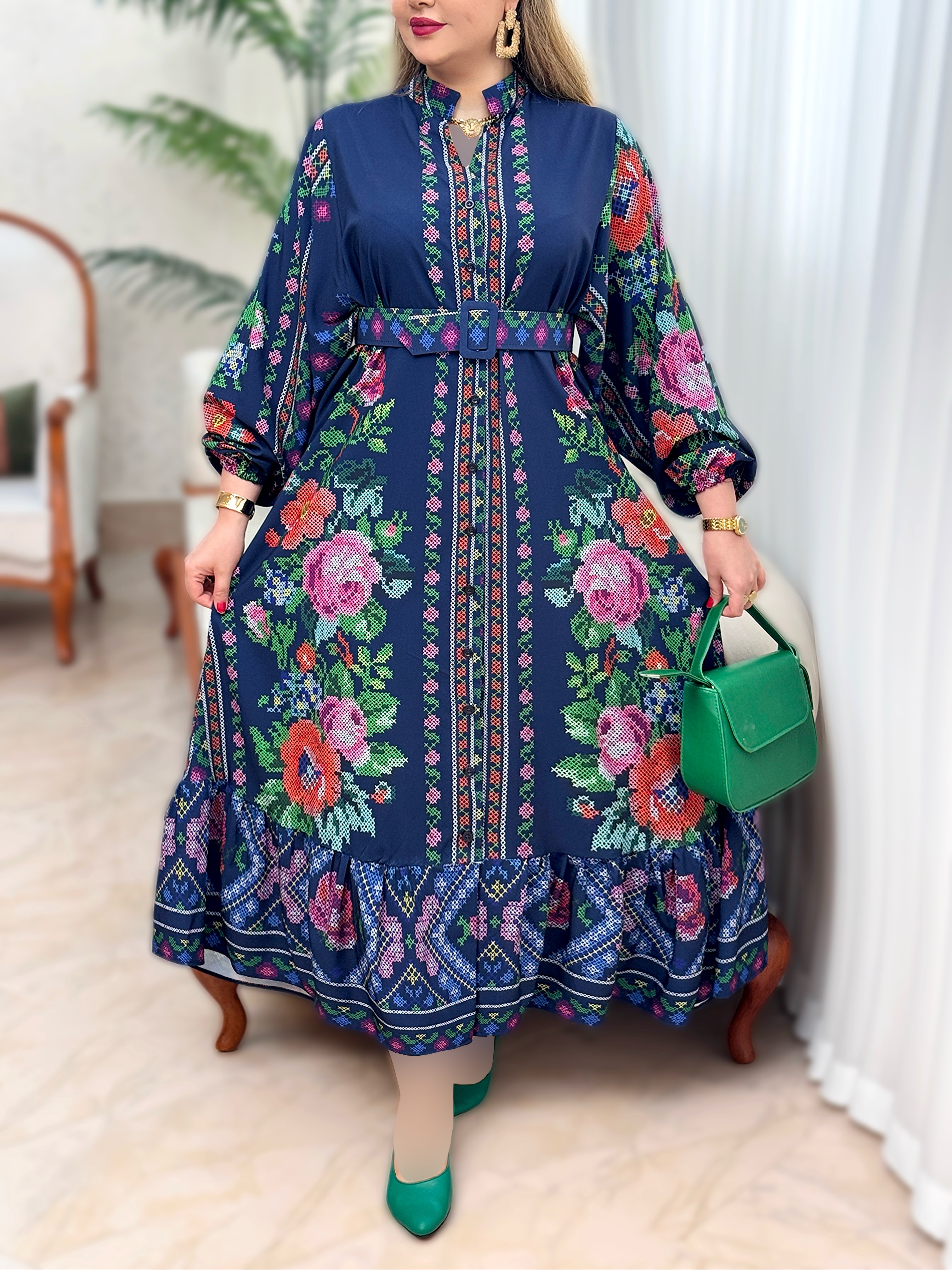 پیراهن مزونی یاس 2995
