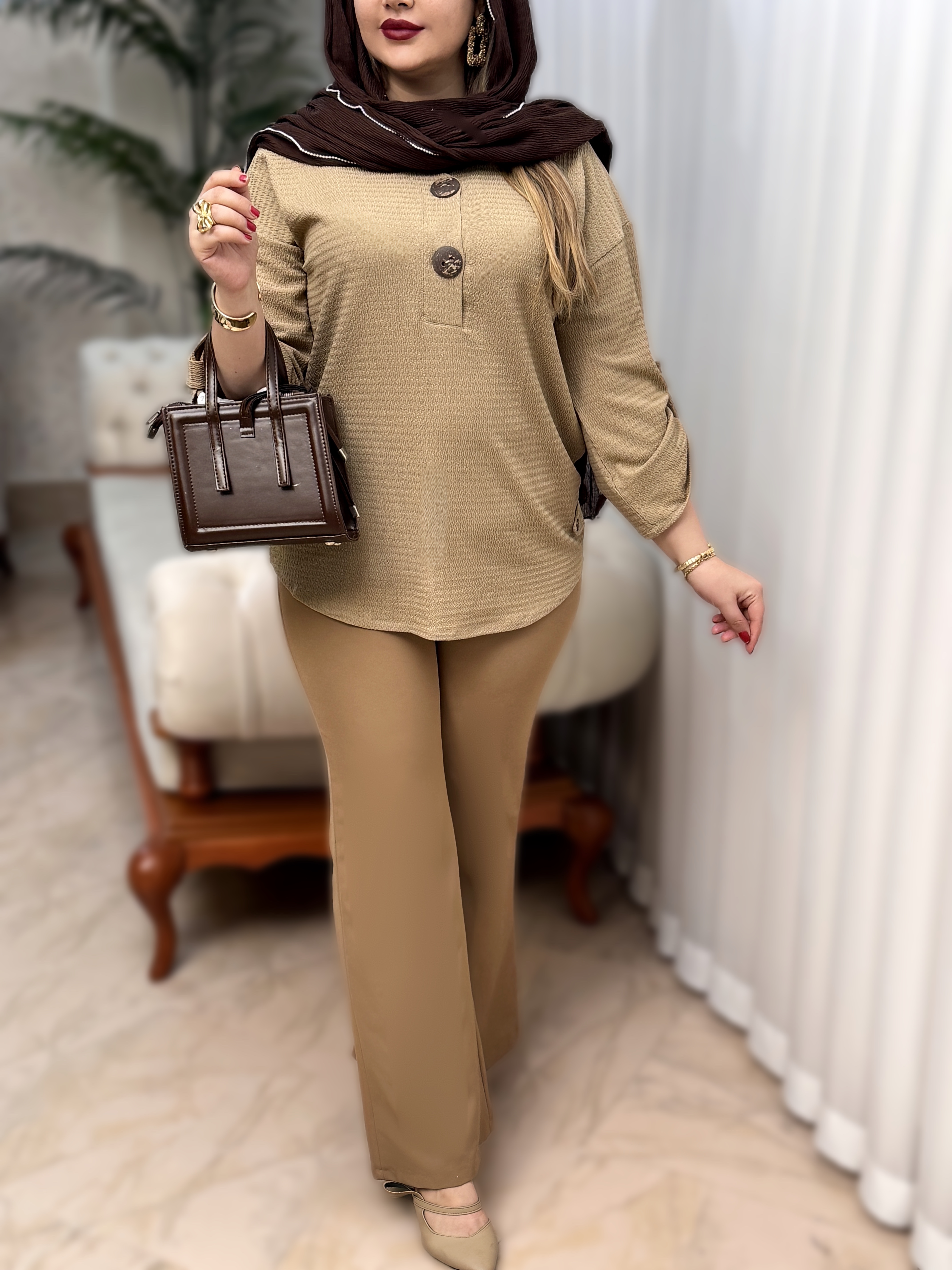 تونیک مراکشی دو دکمه 2999