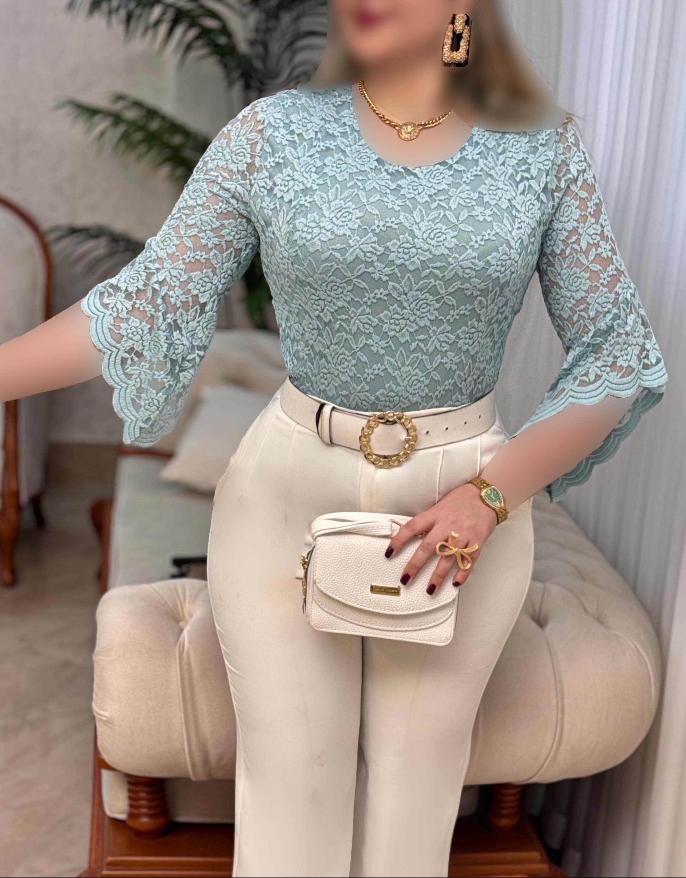 شومیز دانتل سیما 2797