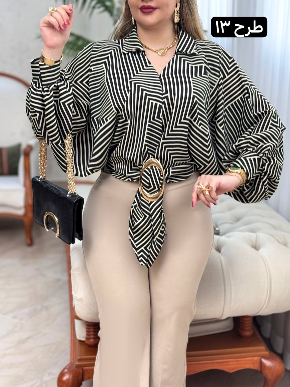 شومیز جلو حلقه ویکاد 3020