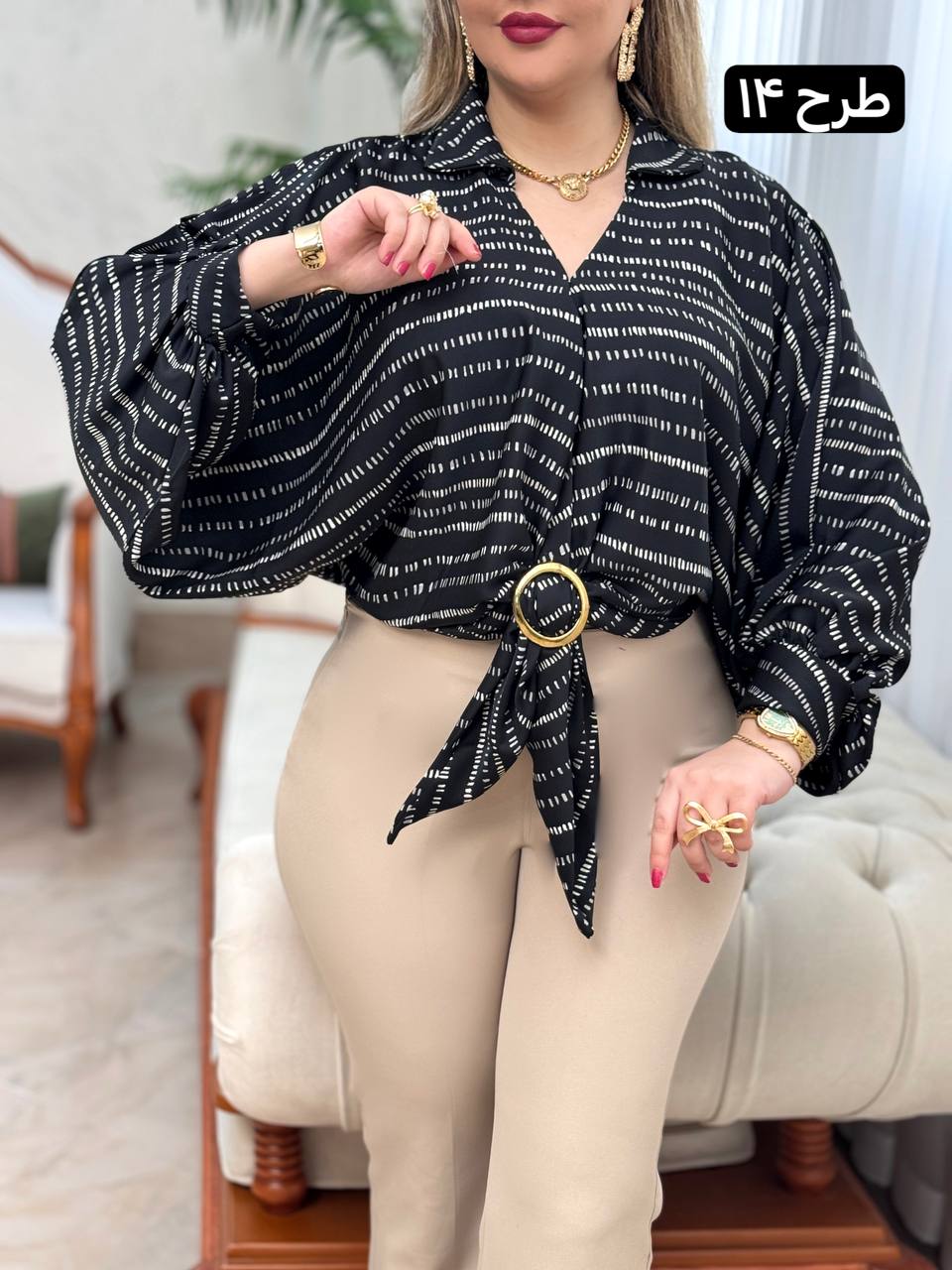 شومیز جلو حلقه ویکاد 3020