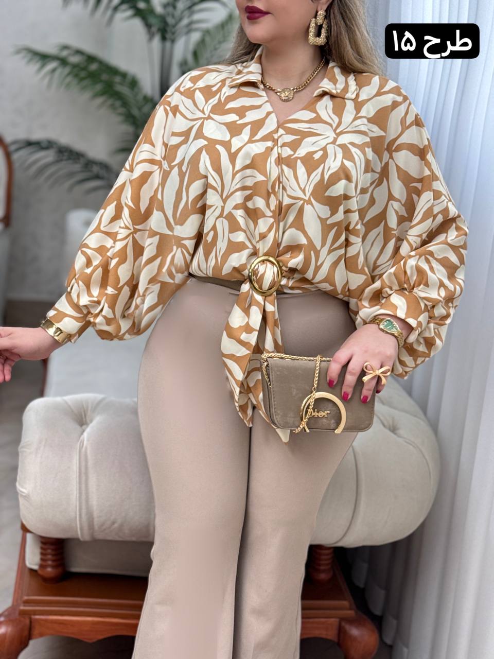 شومیز جلو حلقه ویکاد 3020
