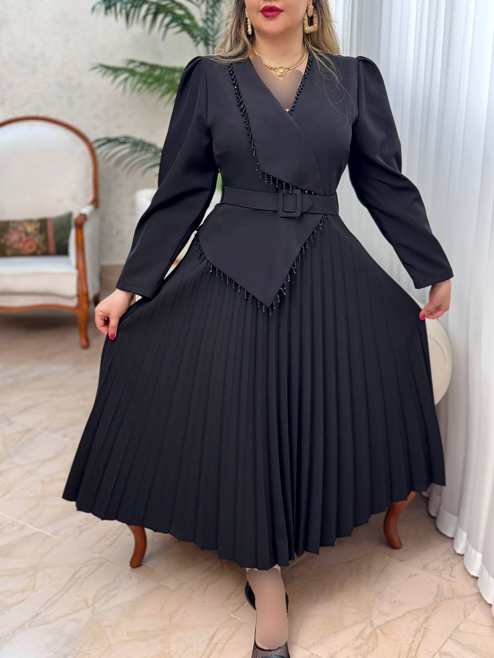 پیراهن وارداتی پریرخ 3026