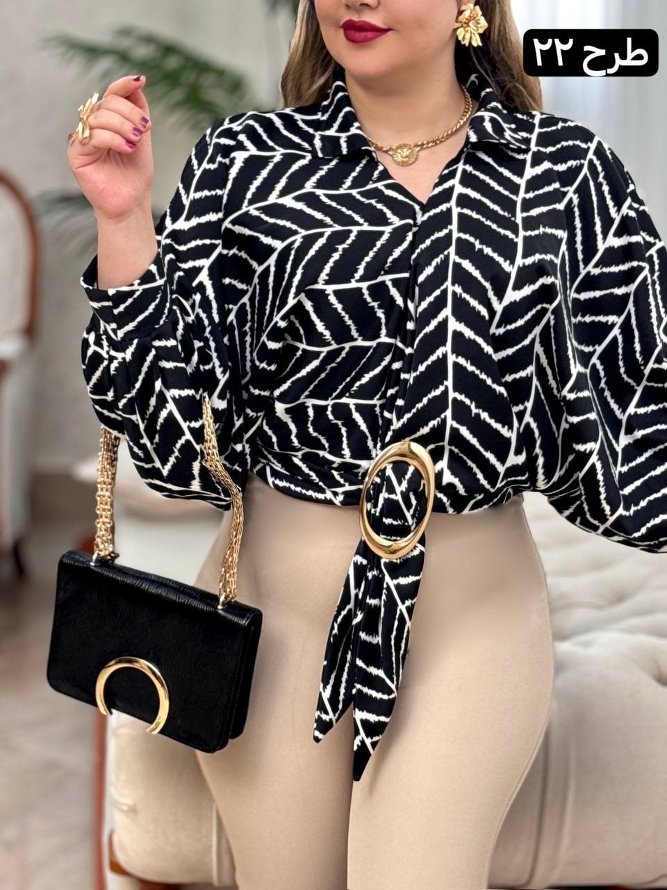 شومیز جلو حلقه ویکاد 3020