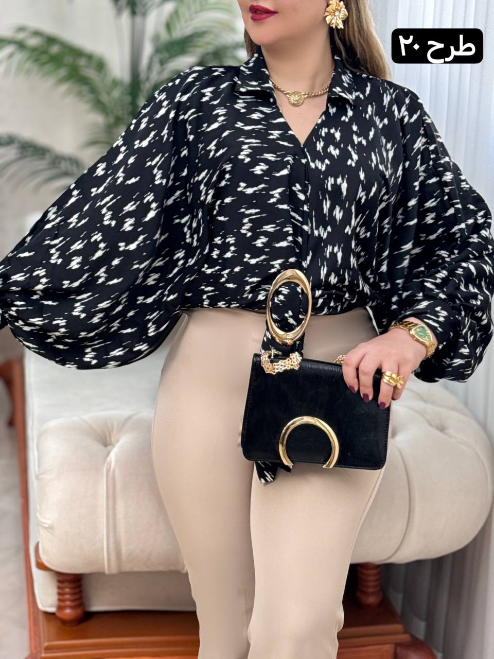 شومیز جلو حلقه ویکاد 3020