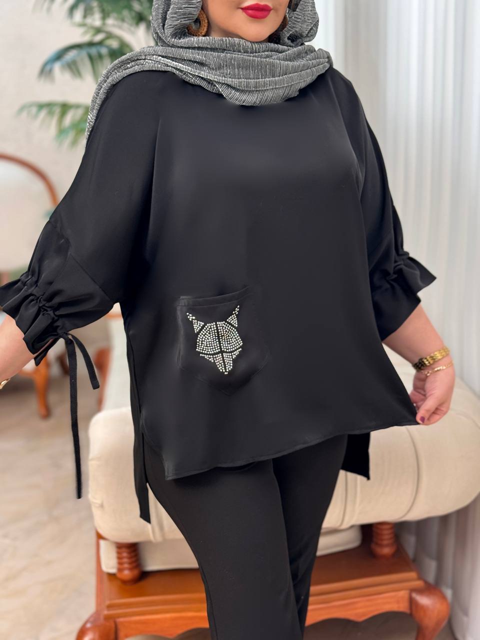 شومیز الیزه پالیز 3049