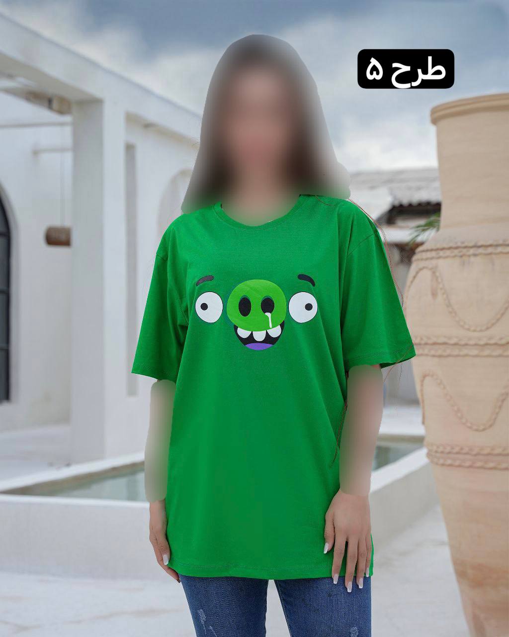 تیشرت لانگ کارتونی 3067