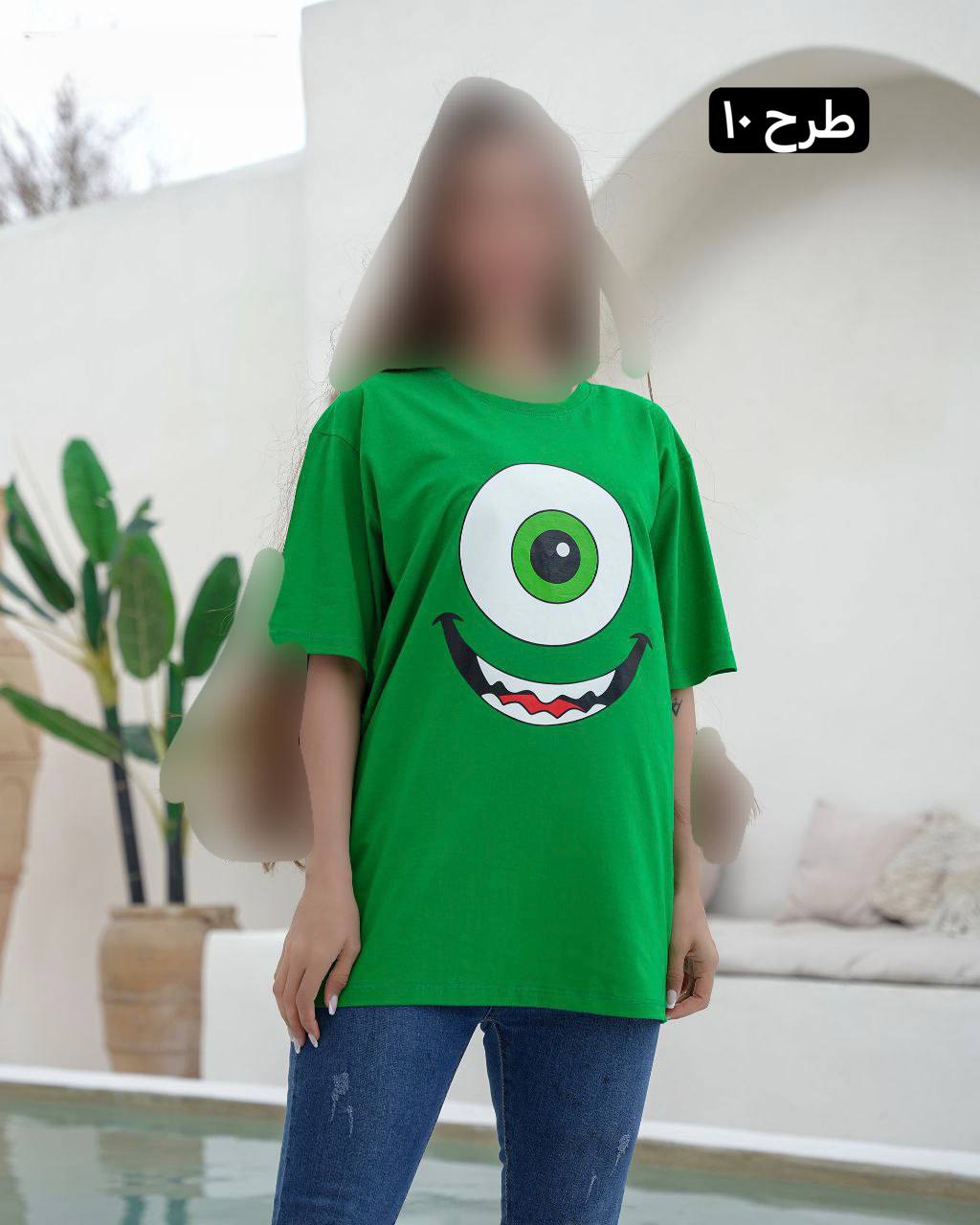 تیشرت لانگ کارتونی 3067