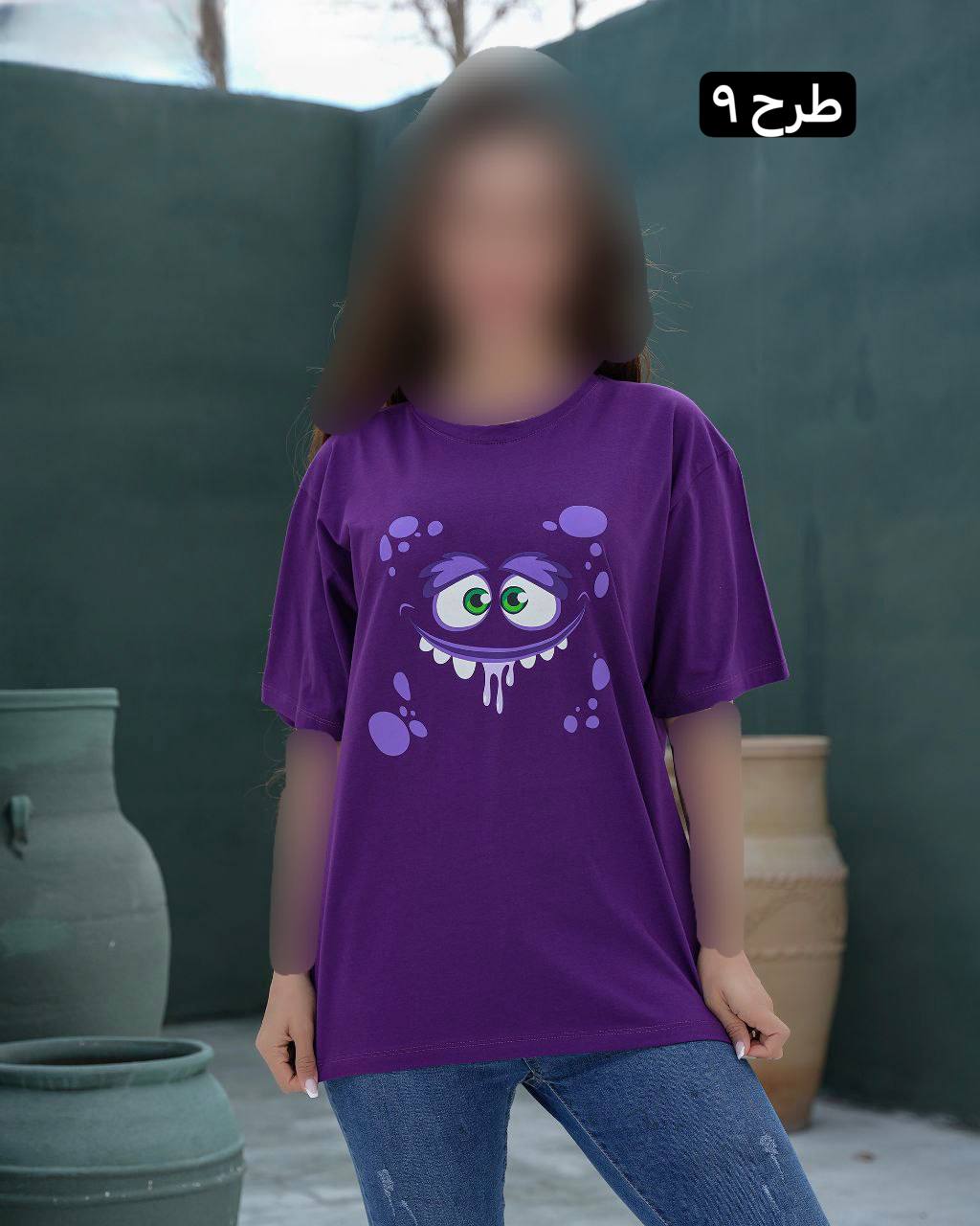 تیشرت لانگ کارتونی 3067