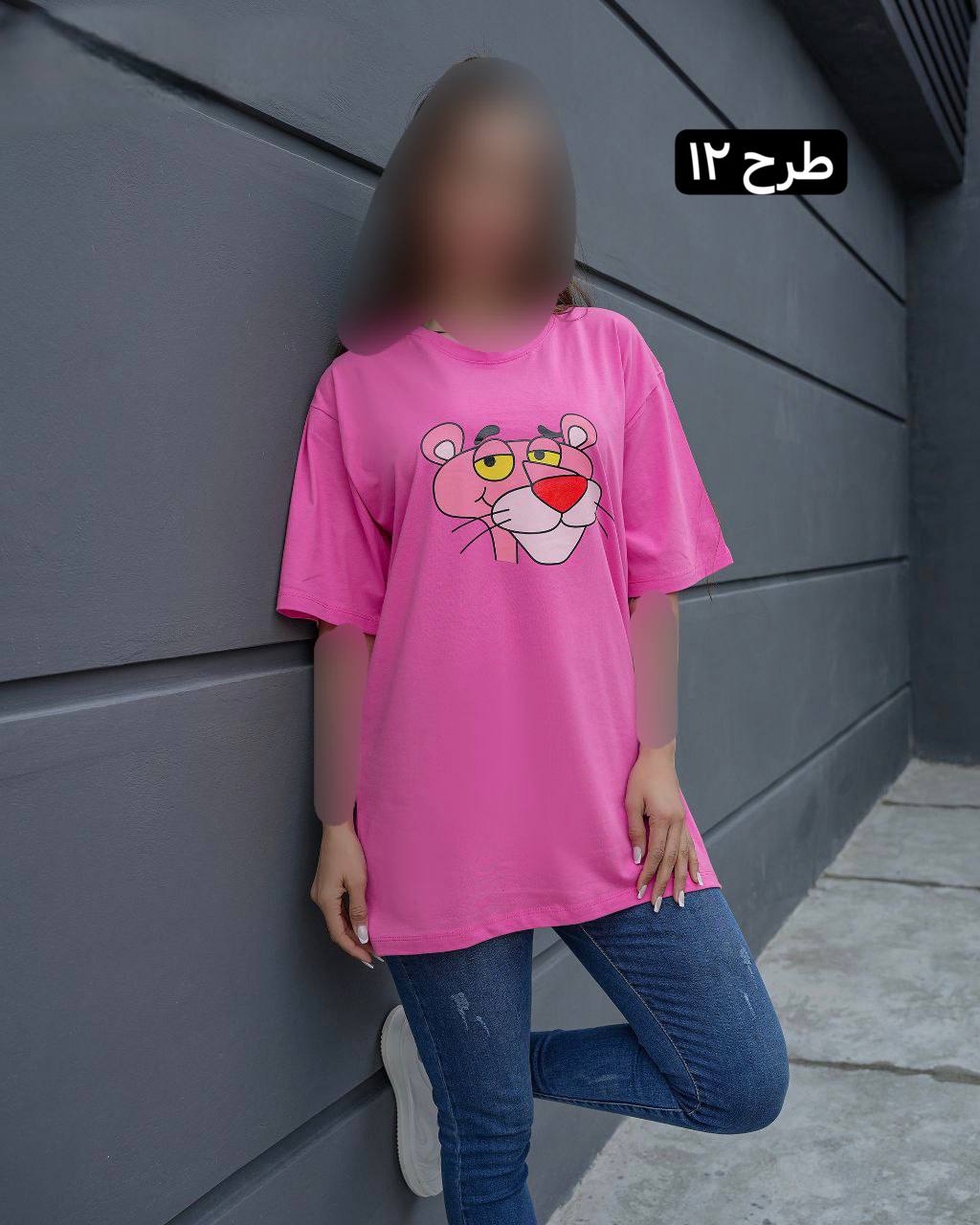 تیشرت لانگ کارتونی 3067