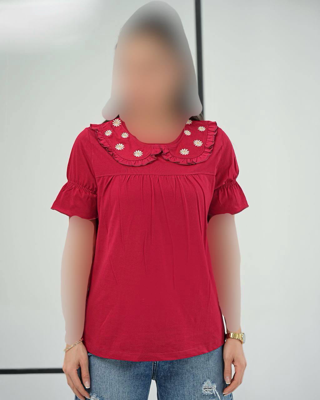تیشرت گلدوزی دلبر 3068