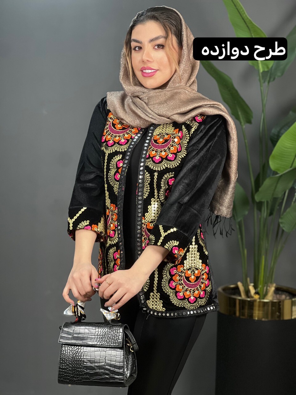 کت مزونی مخمل کد 1546