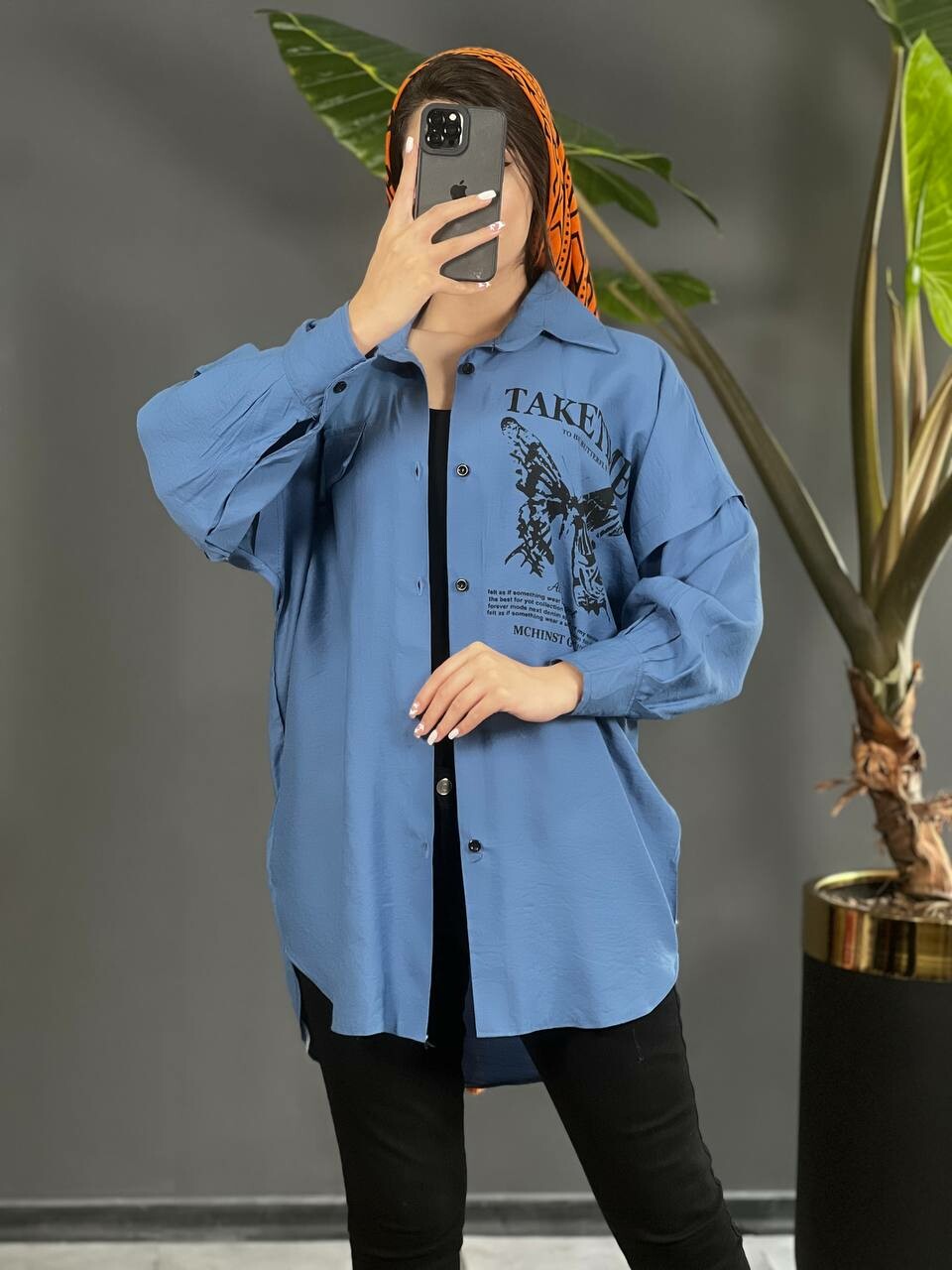 مانتو کریستال پروانه 1046