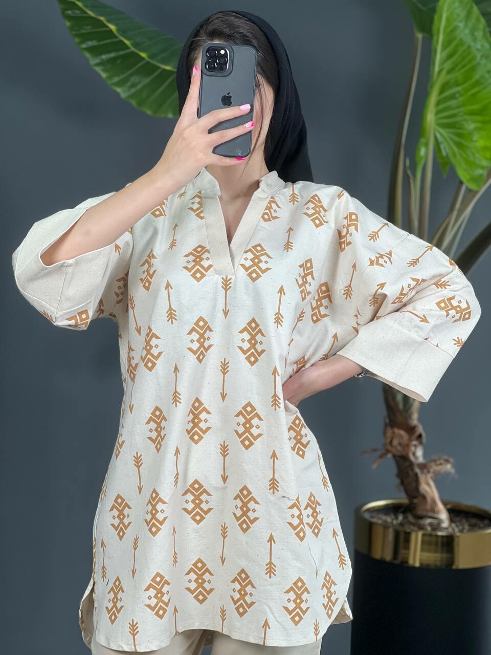 تونیک لینن خطی‌ 1055