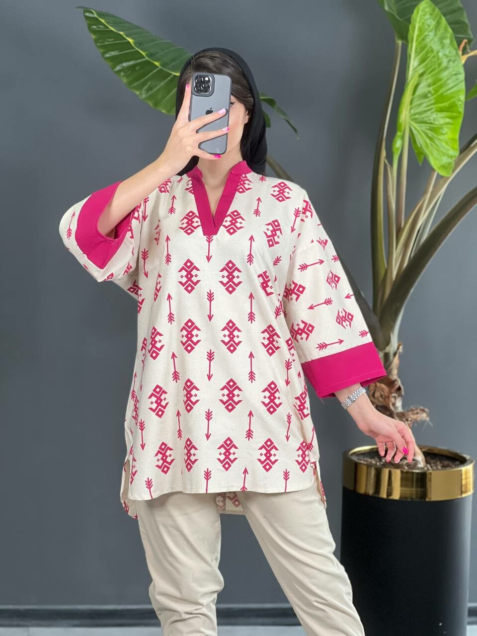 تونیک لینن خطی‌ 1055