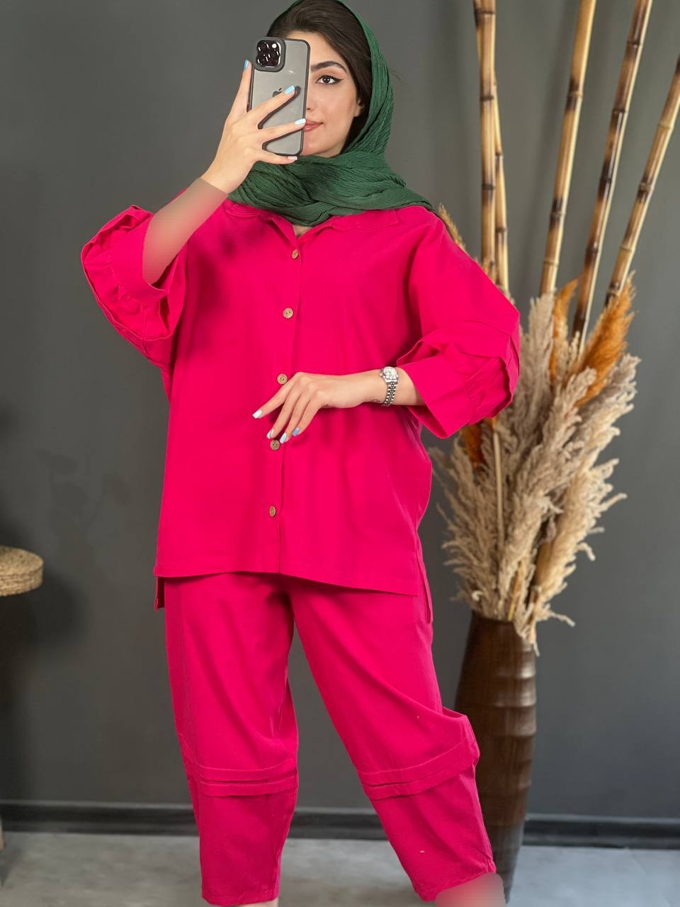 ست لینن آستین بالنی 1170