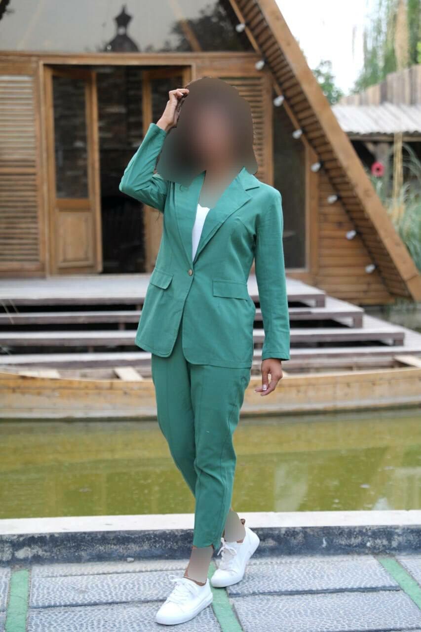 ست کت شلوار لینن 1171