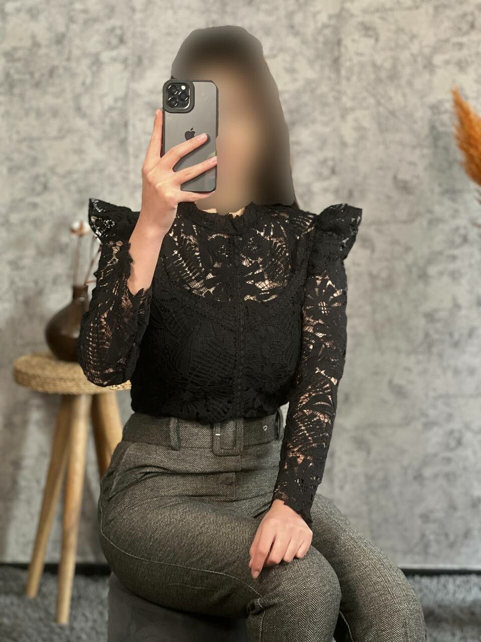 شومیز تمام دانتل ترک 1066