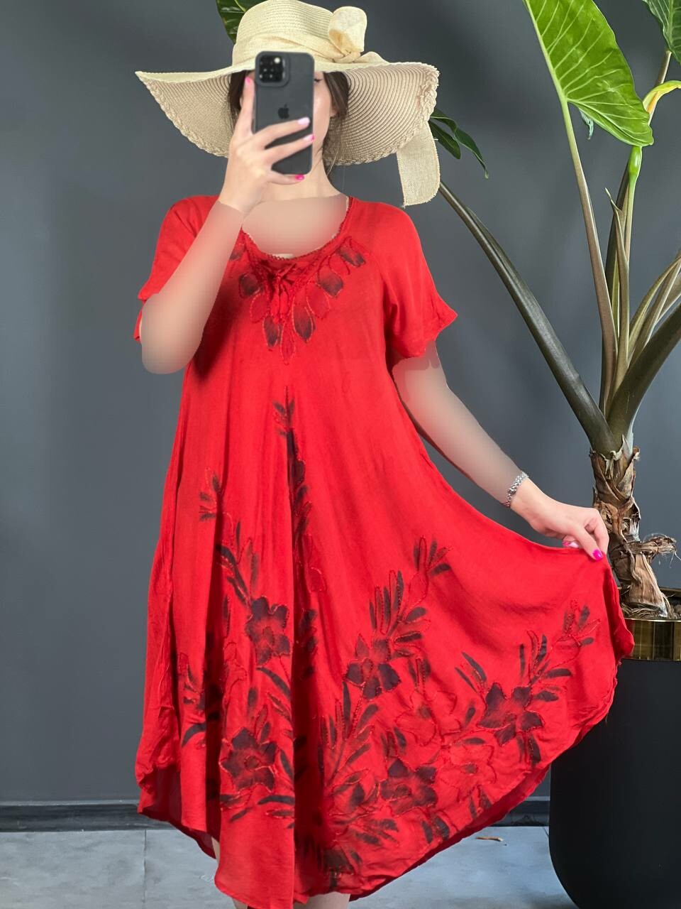 پیراهن گلدوزی هندی 1067
