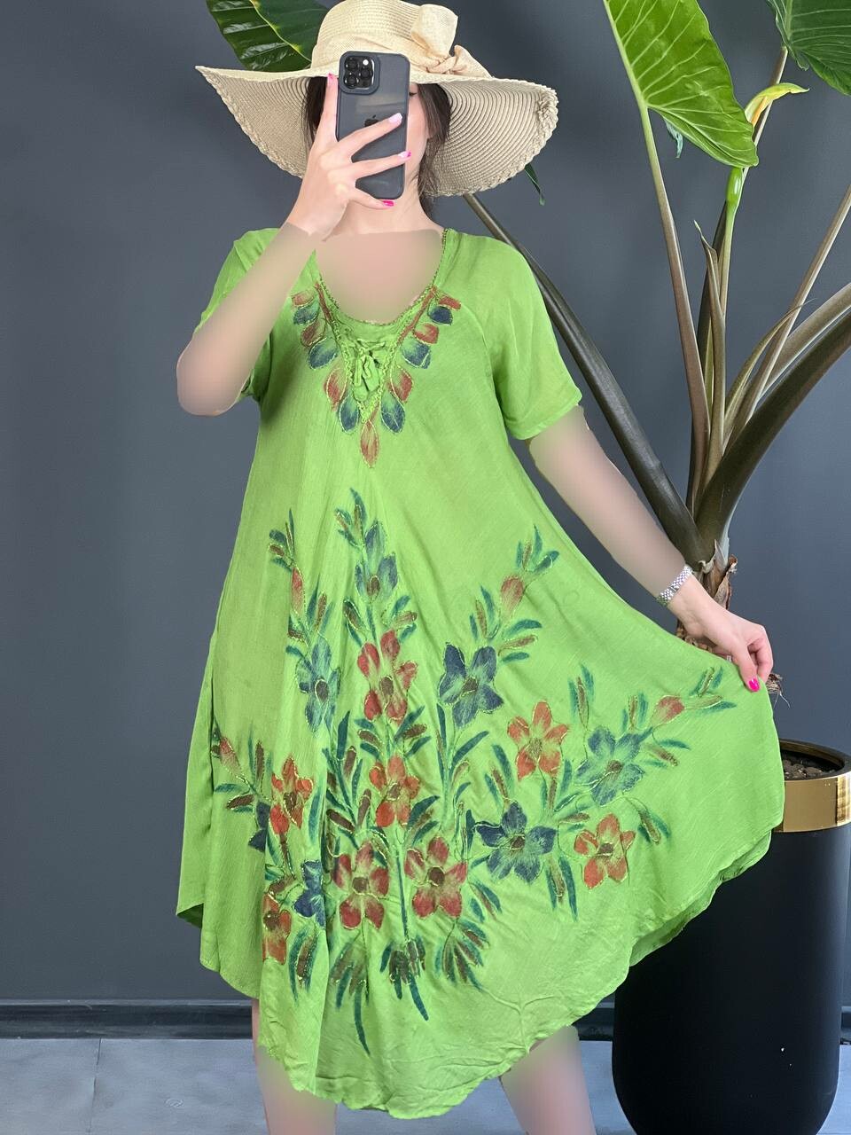 پیراهن گلدوزی هندی 1067