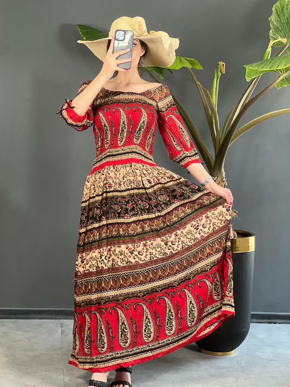 پیراهن کریشه هندی 1082