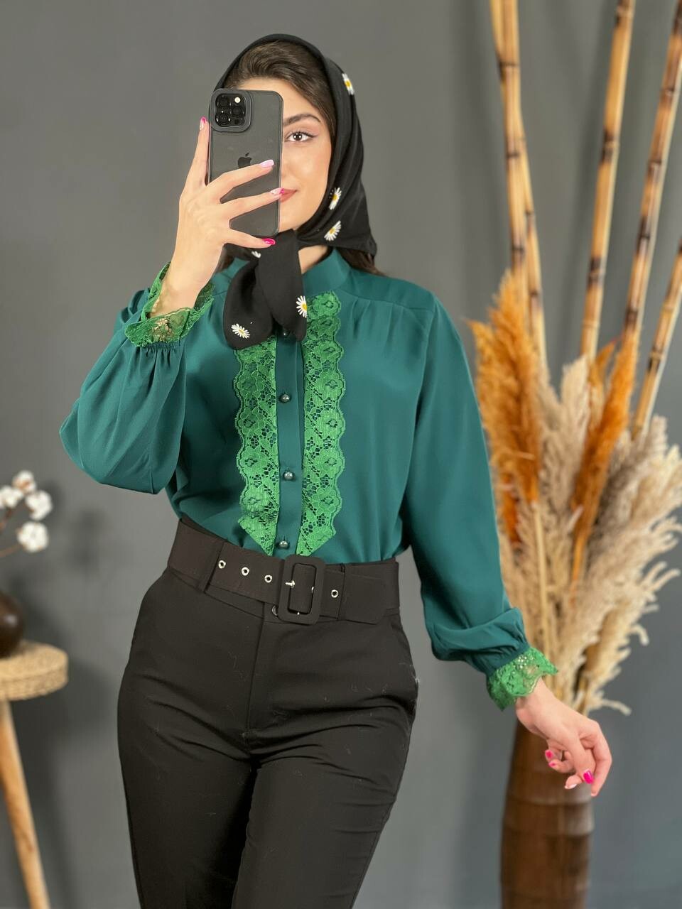 شومیز الیزه جلو گیپور 1139