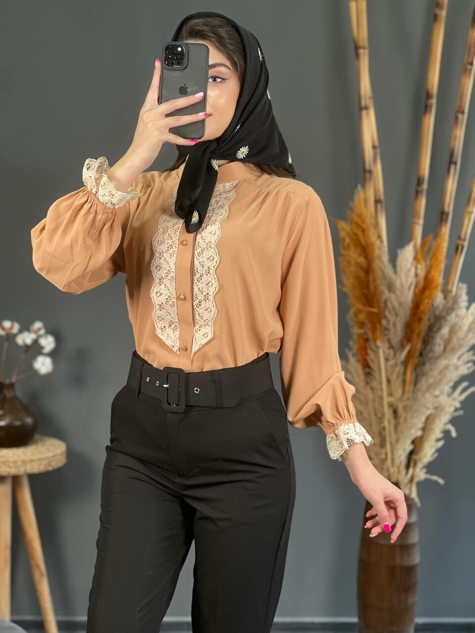 شومیز الیزه جلو گیپور 1139