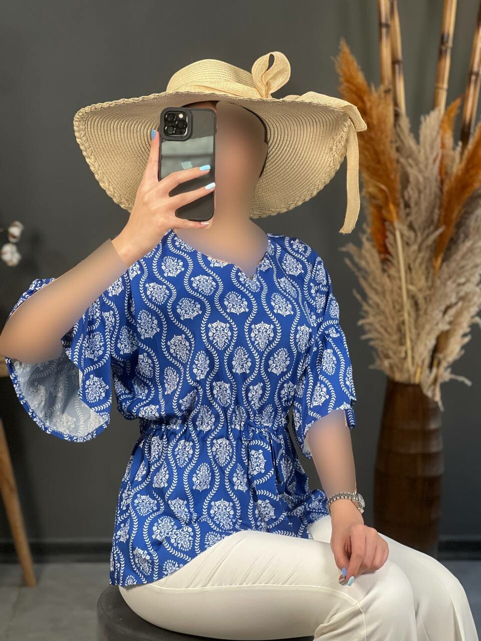 شومیز فلور کاکتوسی 1127