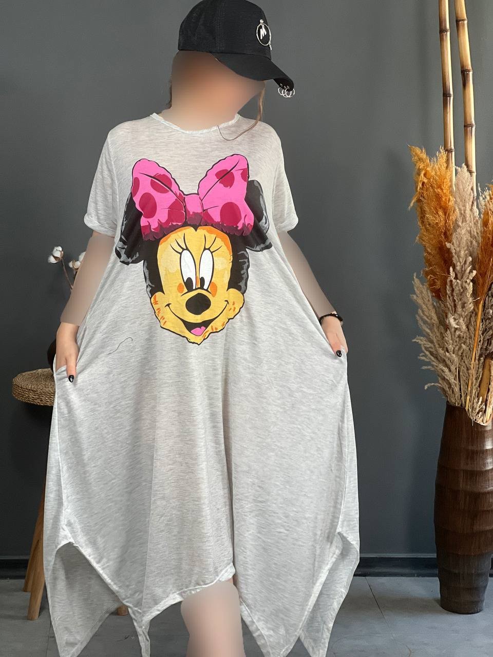 پیراهن ملانژ خرسی 1128