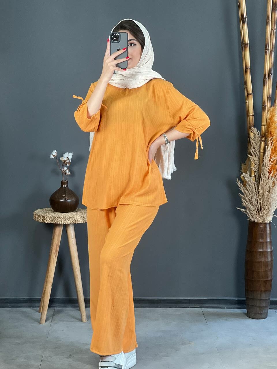 ست کراش آستین بند دار 1138