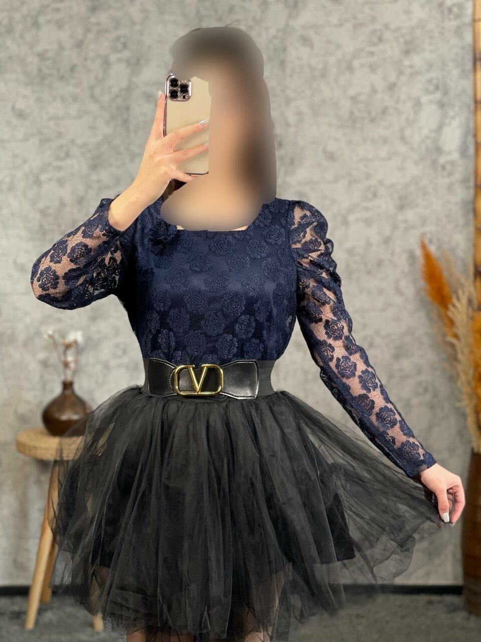 شومیز دانتل گل 1222