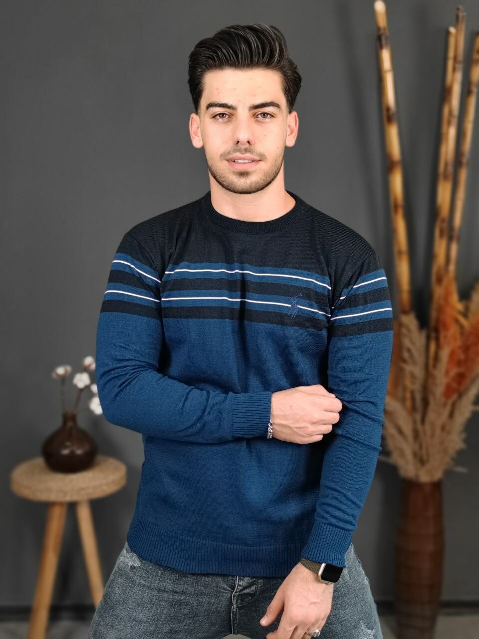 پلیور یقه گرد پولو 1256