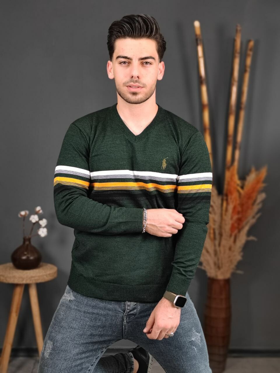 پلیور یقه هفت پولو 1257