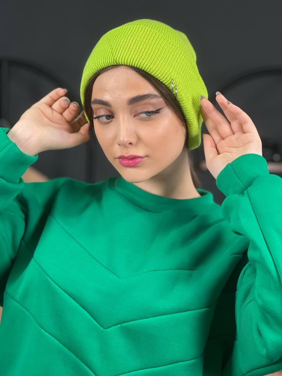 کلاه بافت پیرسینگ 1277