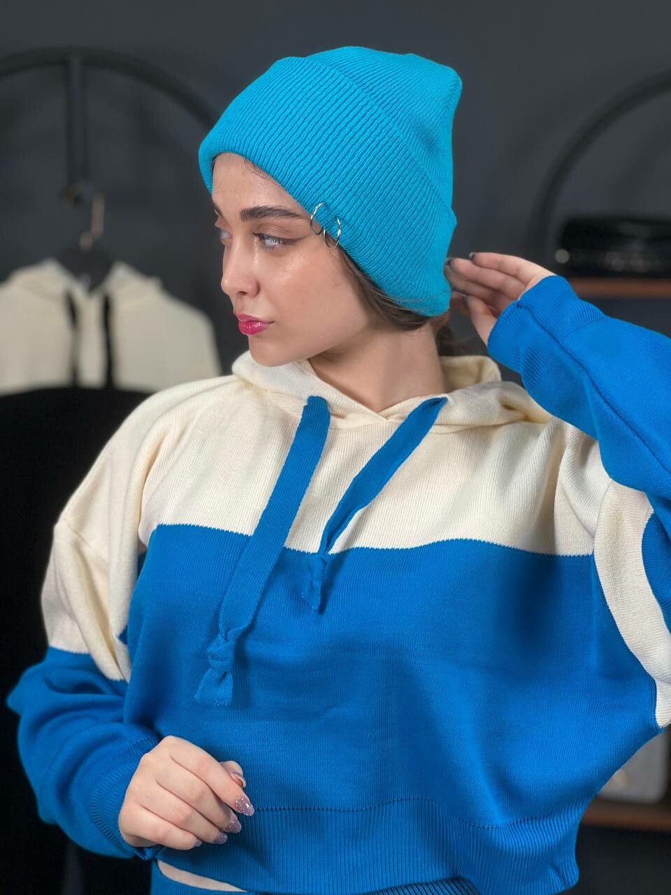 کلاه بافت پیرسینگ 1277