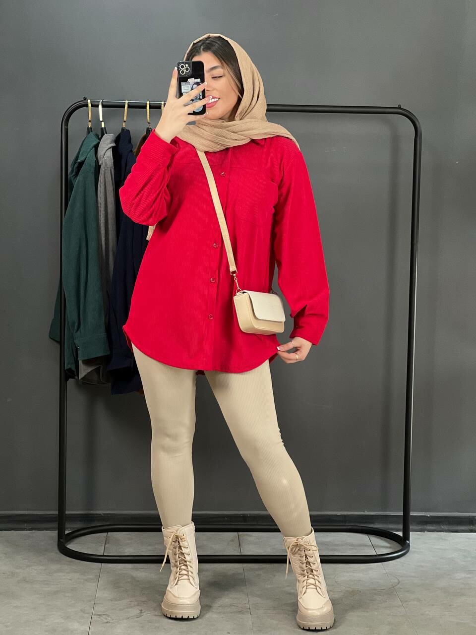مانتو کبریتی آیسان کد 1405