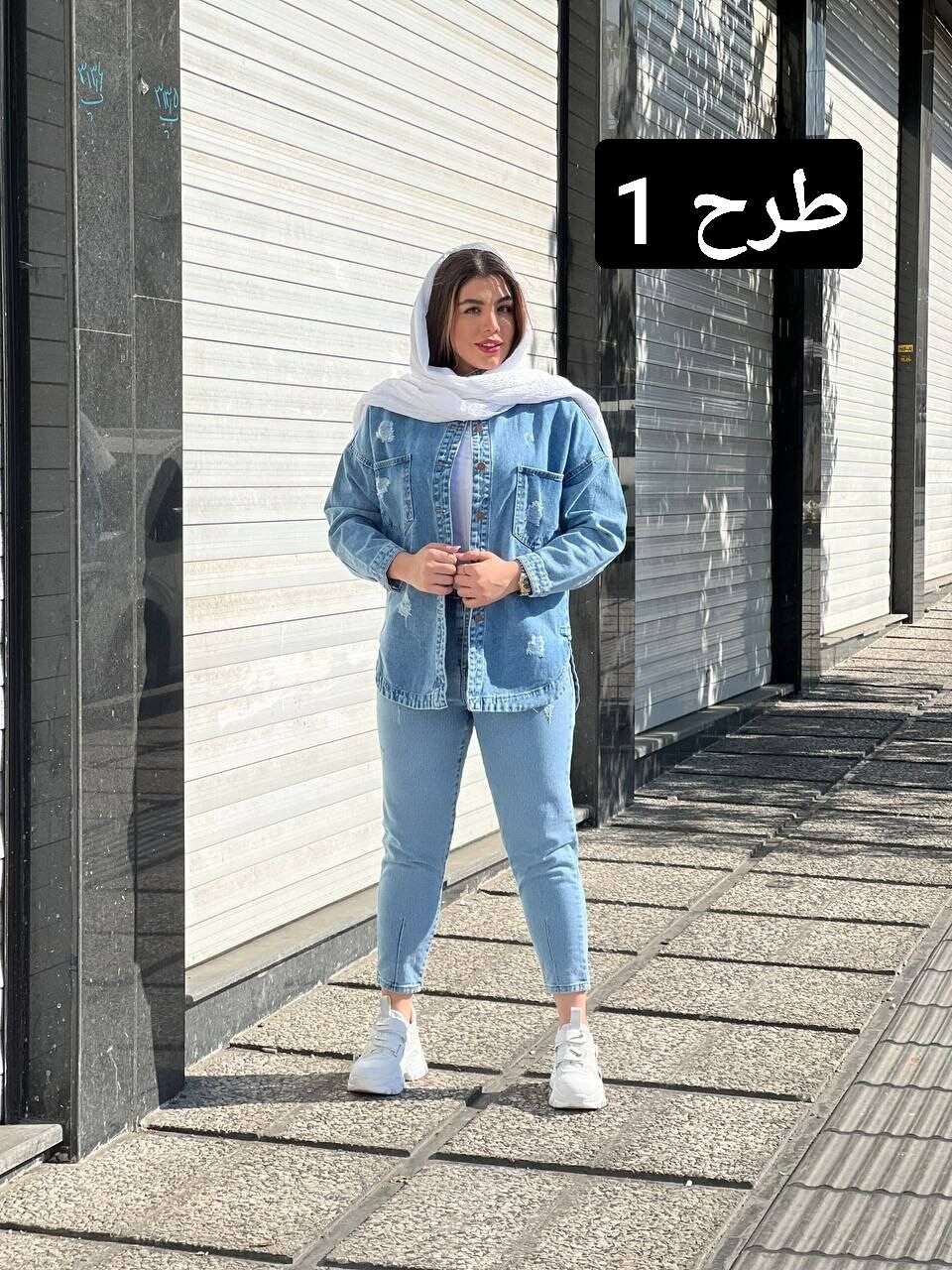 مانتو جین ناتالی کد 1406