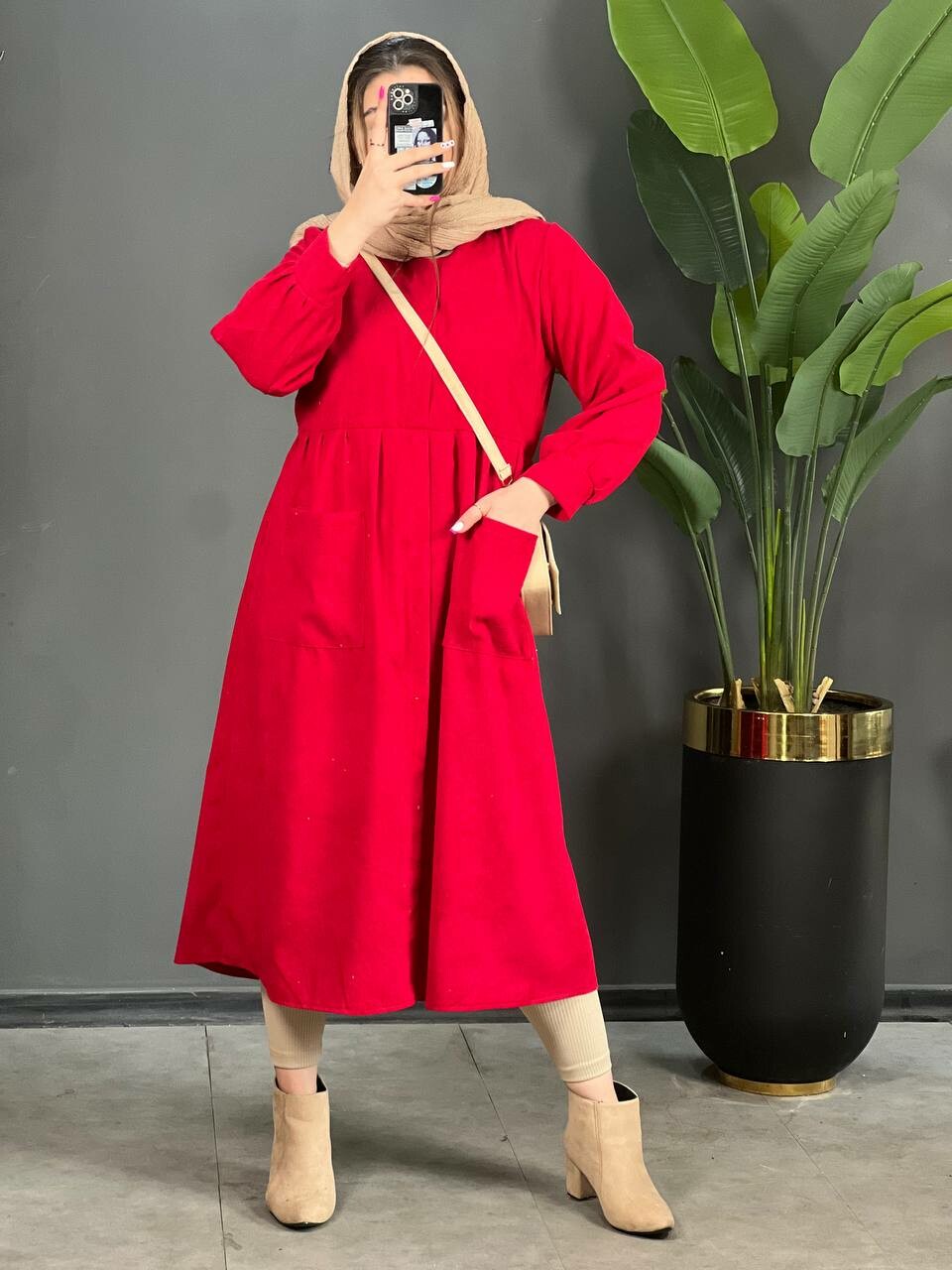 پیراهن کبریتی ترنم کد 1429