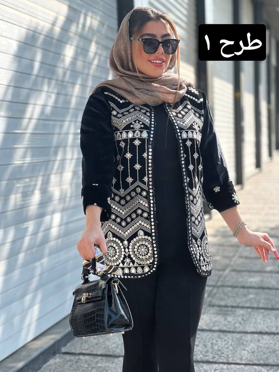 کت مزونی مخمل کد 1438