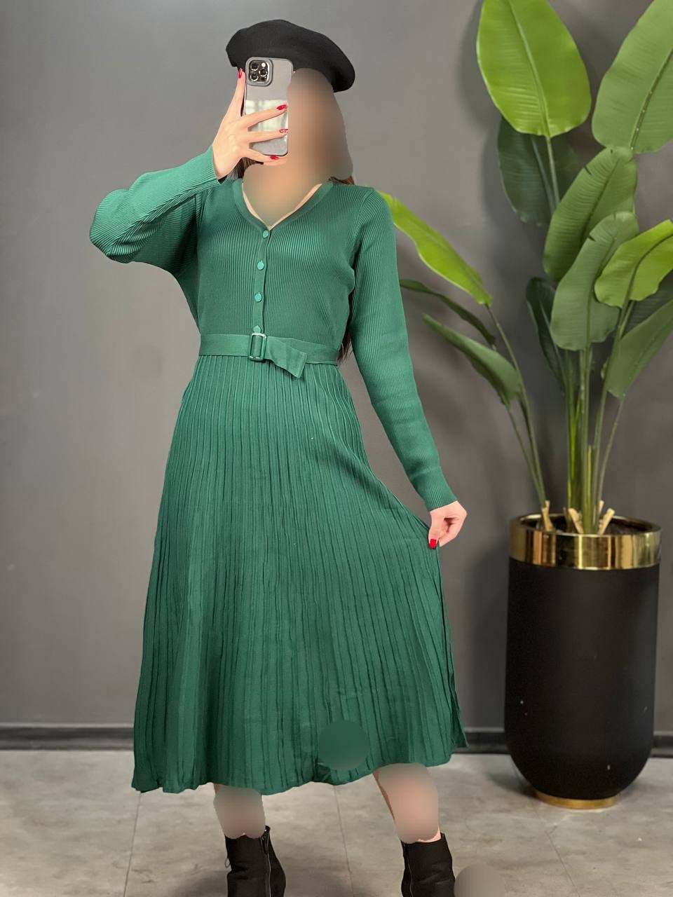 پیراهن بافت وارداتی کد 1468
